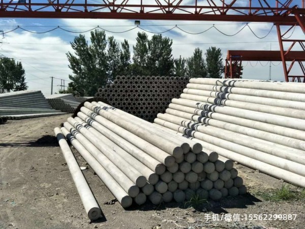 鲤城190*10米非预应力水泥电线杆